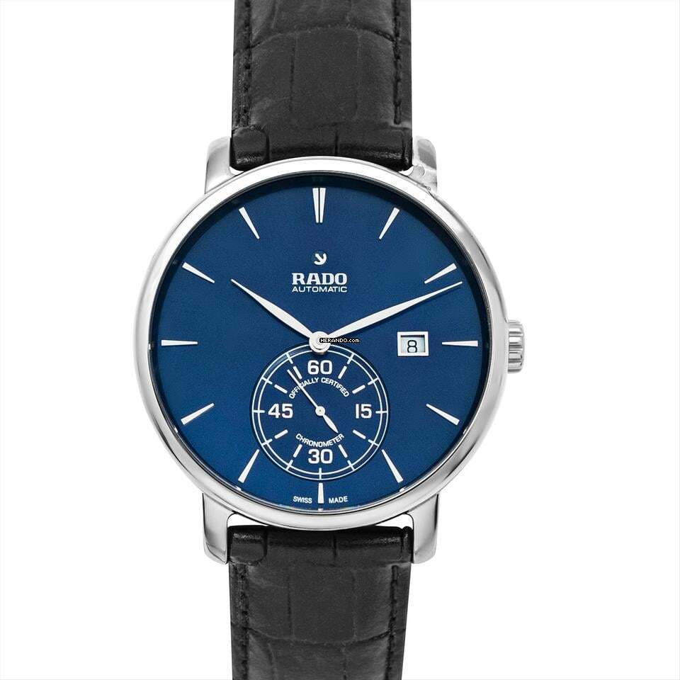 Rado DiaMaster R14053206 - Diamaster Automatic Blue Dial Ceramic Men's Watch </h1>