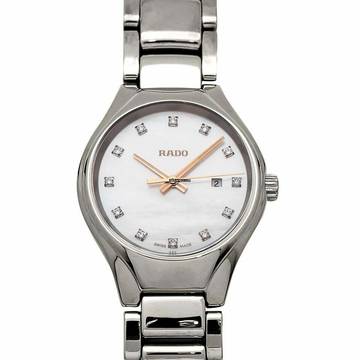  Rado True R27060902 - True Quartz Mother of pearl Dial Ceramic Ladies Watch </h1> 