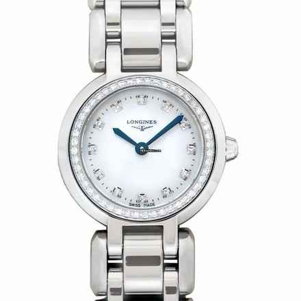  Longines PrimaLuna L81090876 - Longines PrimaLuna Quartz Mother of pearl Dial Stainless Steel Ladies Watch </h1> 