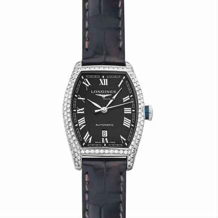  Longines Evidenza L21420514 - Longines evidenza Automatic Black Dial Stainless Steel Ladies Watch </h1> 