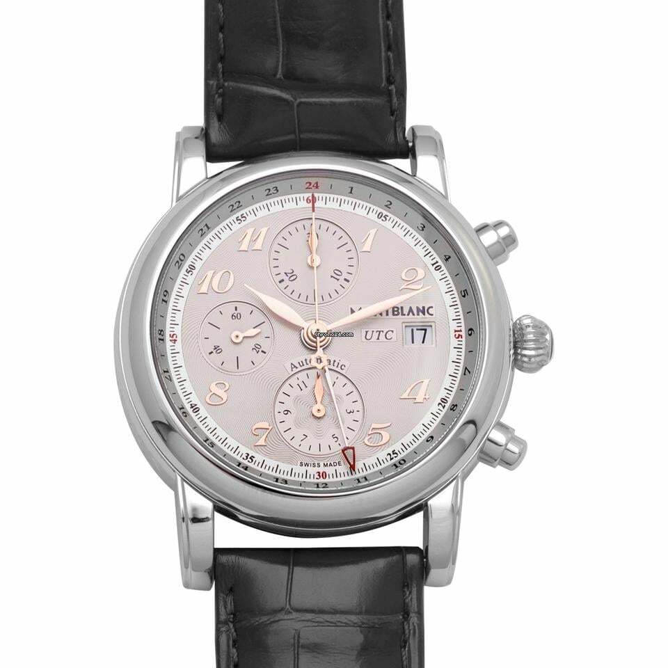 Montblanc Star 110590 - Star Automatic Silver Dial Stainless Steel Men's Watch </h1>