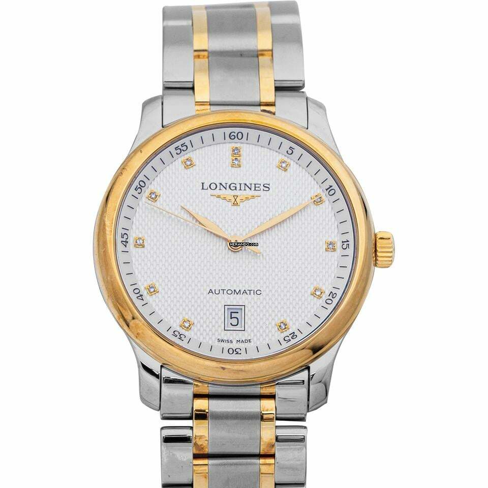 Longines Master Collection L26285777 - Master Collection Automatic Silver Dial 18kt Yellow Gold Men's Watch </h1>