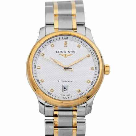  Longines Master Collection L26285777 - Master Collection Automatic Silver Dial 18kt Yellow Gold Men's Watch </h1> 