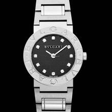 Thumbnail von Bulgari 101356 - Chronograph Quartz Black Dial Stainless Steel Ladies Watch </h1>