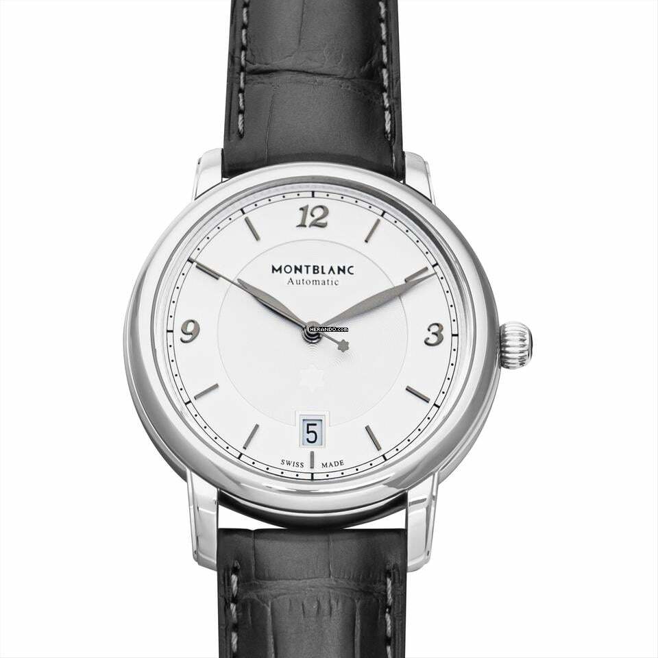 Montblanc Star 119957 - Star Automatic Silver-tone Dial Stainless Steel Men's Watch </h1>