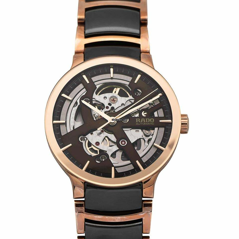 Rado Centrix R30181312 - Centrix Automatic Automatic Brown Dial Stainless Steel Unisex Watch </h1>