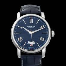 Thumbnail von Montblanc 4810 119960 - 4810 Automatic Blue Dial Stainless Steel Men's Watch </h1>