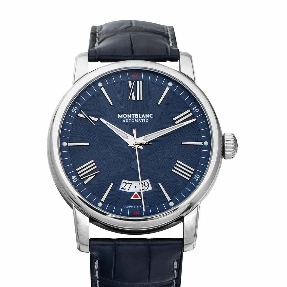 Montblanc 4810 119960 - 4810 Automatic Blue Dial Stainless Steel Men's Watch </h1>