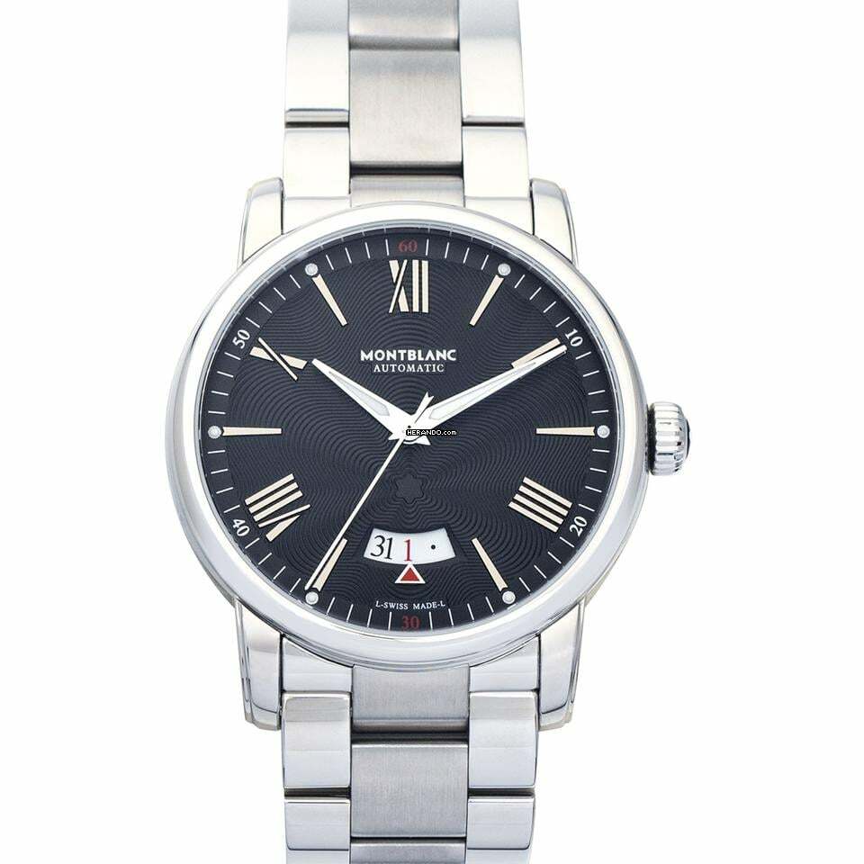 Montblanc 4810 115935 - 4810 Automatic Black Dial Stainless Steel Men's Watch </h1>