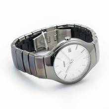 Thumbnail von Rado True R27654122 - True Quartz Silver Dial Ceramic Men's Watch </h1>