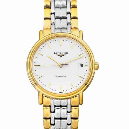  Longines Présence L48212127 - Présence Automatic White Dial Stainless Steel Unisex Watch </h1> 