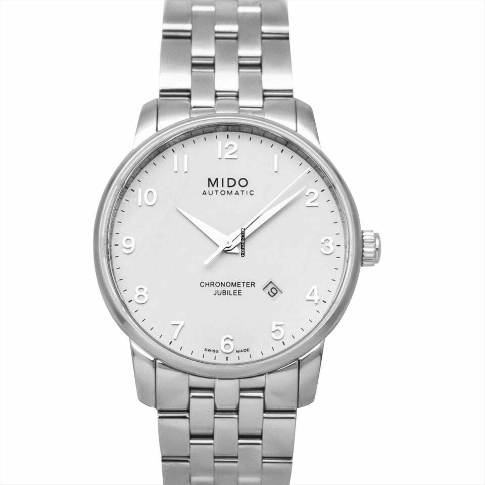 Mido Baroncelli III M8690.4.11.1 - Baroncelli III Automatic Silver Dial Stainless Steel Men's Watch </h1>