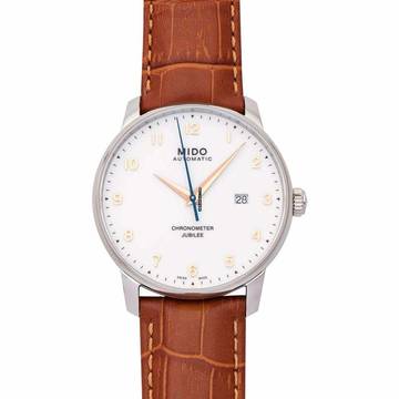  Mido Baroncelli III M037.608.16.262.00 - Baroncelli III Automatic White Dial Stainless Steel Men's Watch </h1> 