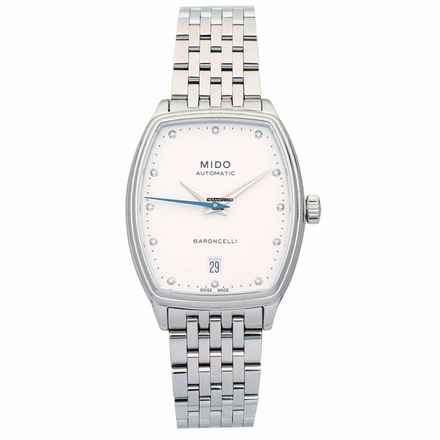  Mido Baroncelli III M041.307.11.016.00 - Baroncelli III Automatic White Dial Stainless Steel Ladies Watch </h1> 