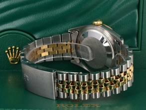 Thumbnail von Rolex Datejust 36 16233 Gold Jubilee Dial With Diamonds - Full Set 36mm