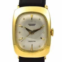 Thumbnail von Universal Genève Hamilton 750 Gelbgold Handaufzug Revision Garantie