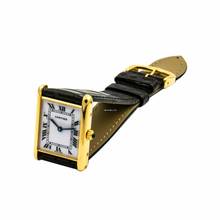 Thumbnail von Cartier Tank Française Gold 750 18kt Leder Revison bei Cartier Garantie