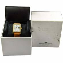 Thumbnail von IWC Novecento 3546 Automatik Revision 750 Gelbgold Leder 33x26mm