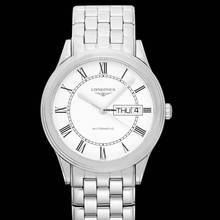 Thumbnail von Longines Flagship L48994216 - Flagship Automatic White Dial Stainless Steel Men's Watch </h1>