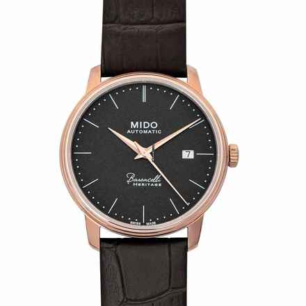  Mido Baroncelli III M027.407.36.080.00 - Baroncelli III Automatic Grey Dial Stainless Steel Men's Watch </h1> 