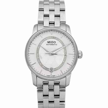  Mido Baroncelli III M007.207.11.116.00 - Baroncelli III Automatic Mother of pearl Dial Stainless Steel Ladies </h1> 