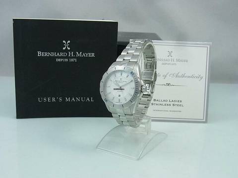  Bernhard H. Mayer Ballad Automatik Saphirglas Limited Edition Damenuh Bh04/cw </h1> 