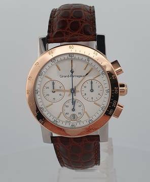 Girard Perregaux Chronograph Stahl / Gold Quarz </h1>