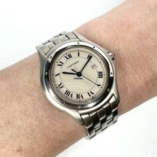 Thumbnail von Cartier Panthère COUGER Quartz 32mm Steel Watch </h1>