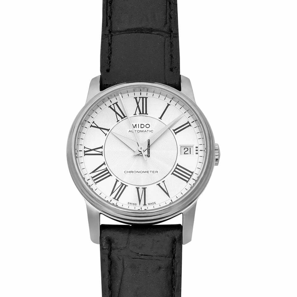 Mido Baroncelli III M010.208.16.033.20 - Baroncelli III Automatic Silver Dial Stainless Steel Ladies Watch </h1>