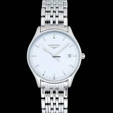Thumbnail von Longines Lyre L43594126 - Longines Lyre Quartz White Dial Stainless Steel Ladies Watch </h1>