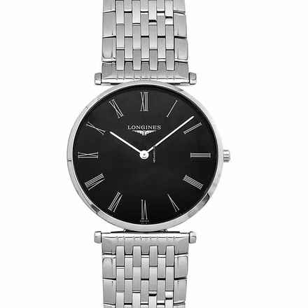  Longines La Grande Classique L47554516 - La Grande Classique Quartz Black Dial Stainless Steel Ladies Watch </h1> 