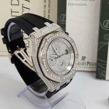 Thumbnail von Audemars Piguet Royal Oak Offshore Diamonds & White Gold Factory 42mm Completo