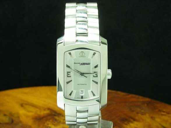  Baume & Mercier Hampton Edelstahl Automatic Herrenuhr / Ref 65447 </h1> 
