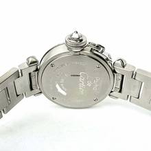 Thumbnail von Cartier Pasha Quartz 26mm Steel 1.36TCW DIAMOND Watch </h1>