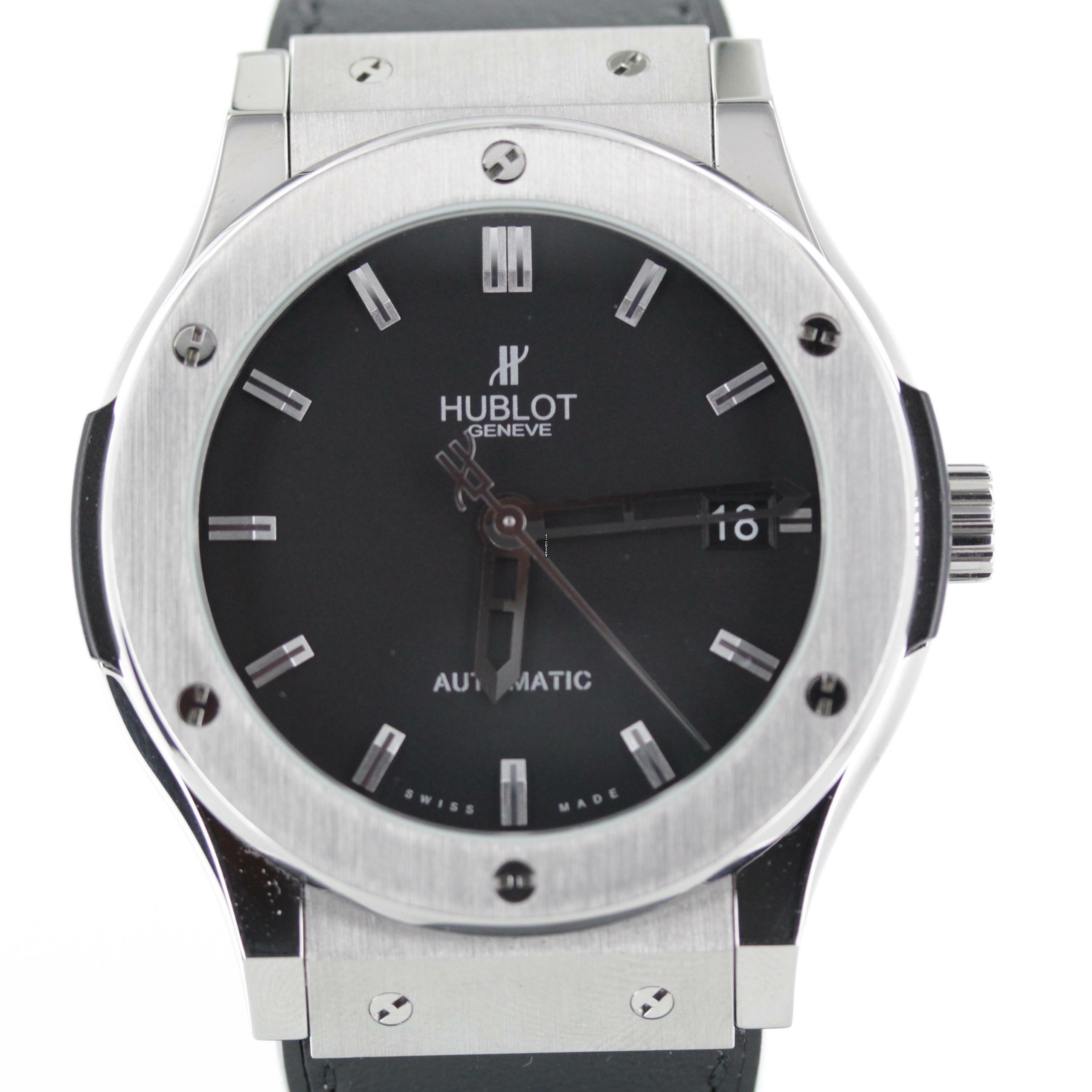 Hublot 2016//45MM//TOP CONDITION//TITANIUM//REF. 511.NX.1170.RX//FULL SET # 587