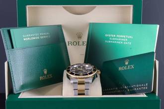 Thumbnail von Rolex Submariner Date Stahl/Gold 41mm DEZ. 2022 </h1>