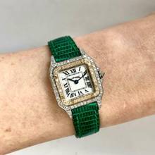 Thumbnail von Cartier Panthère 23mm Quartz 2 Tone ~0.90TCW DIAMOND Watch </h1>