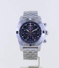 Thumbnail von Breitling Chronomat 44 44mm B01 Black Dial Flying Fish Stahl Chronograph Automatic </h1>
