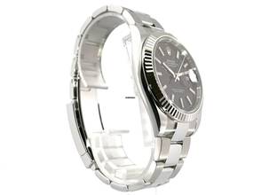 Thumbnail von Rolex Datejust 41 Edelstahl Weißgold 126334 Schwarz Index </h1>