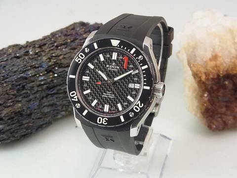  Edox Class-1 Powerboat Championship 93005 Gmt Worldtime Automatik Keramik Herren </h1> 