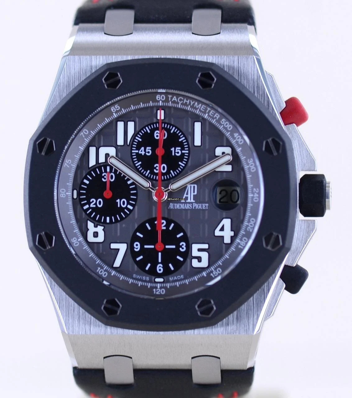 Audemars Piguet Royal Oak Offshore Chronograph GSTAAD Limited Chronograph Titan grey arabic Dial rar </h1>