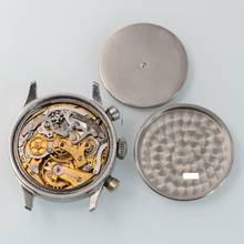 Thumbnail von Mido Multifort Multichrono “Tasti Tondi” Medical radium dial steel 1935’s </h1>