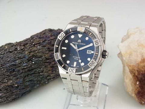  Maurice Lacroix AIKON Venture Ai6058 Automatik Herrenuhr Edelstahl Keramik Ø43mm </h1> 