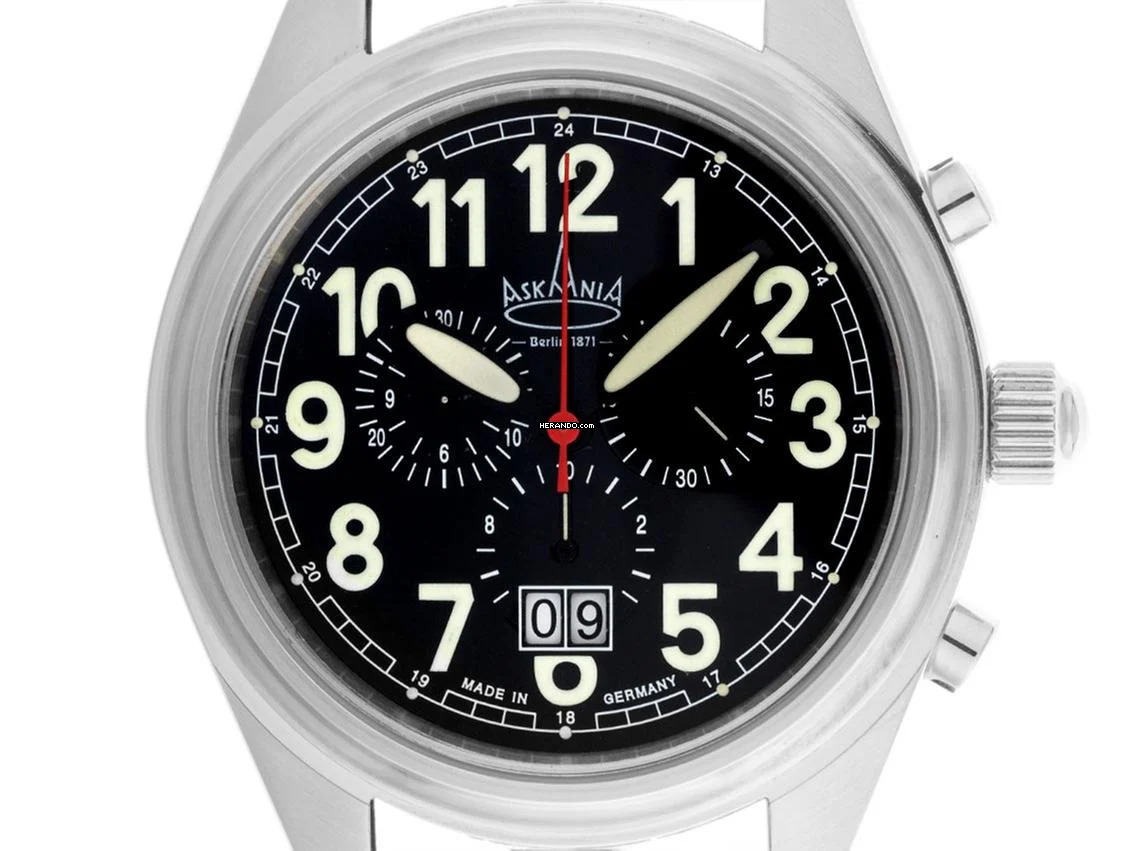 Askania Taifun Goliath Chronograph Ref.TAI-647 2014 Full Set wie Neu Vintage