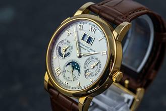Thumbnail von A. Lange & Söhne Langematik Perpetual Calendar | 310.021 | in 18k Yellowgold | Full Set