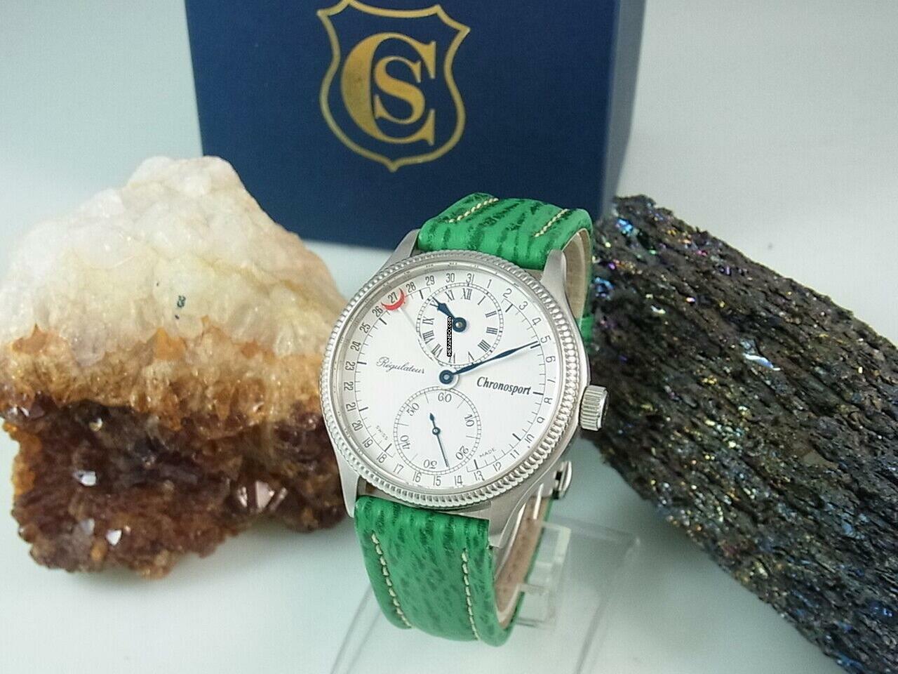 Chronosport C-6450 R Regulator Glasboden Saphirglas Limitiert Herrenuhr Unitas </h1>