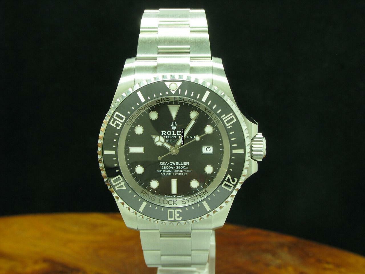 Rolex Sea-Dweller Deepsea Edelstahl Automatic Herrenuhr / Ref 126660 </h1>