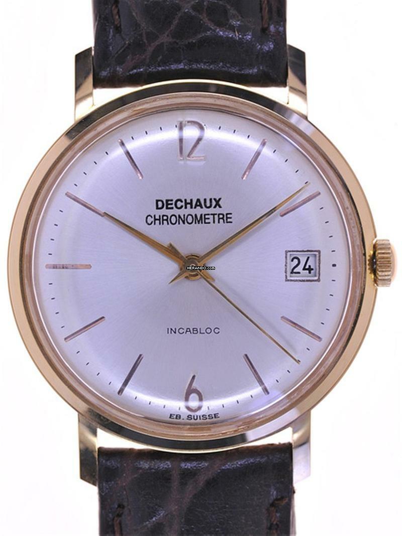 Dechaux Mans Wristwatch Chronomètre Chronometer # 1235 </h1>