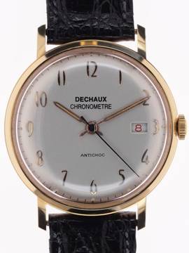  Dechaux Gents Wristwatch Antichoc Chronomètre Chronometer # 2038 </h1> 