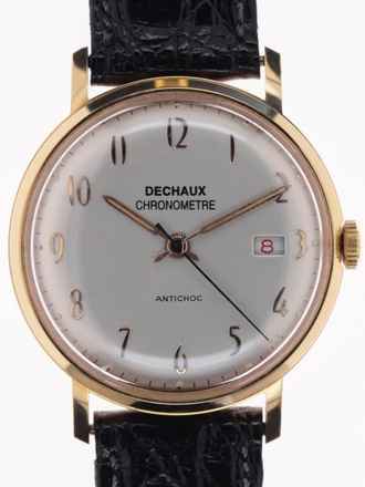  Dechaux Gents Wristwatch Antichoc Chronomètre Chronometer # 2038 </h1> 